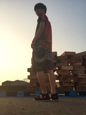 junさん(メンズ・172cm)の夏コーディネート