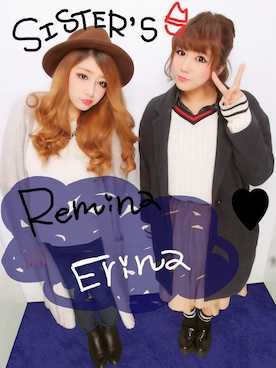 れみなさん（レディース・158cm）の冬コーディネート