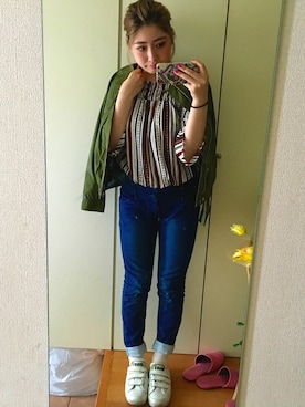 れみなさん（レディース・158cm）の春コーディネート