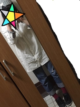 「ニットキャップ」｜「アイテム（シャツワンピース）」を使った、みー⊂((´・x・))⊃さん（レディース・157cm）の冬コーディネート