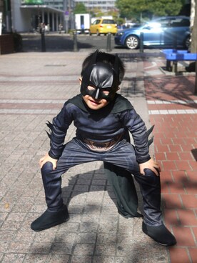 「wearhalloween2016」｜「アイテム（オールインワン・サロペット）」を使った、Melissa Huangさん（キッズ・110cm）の秋コーディネート
