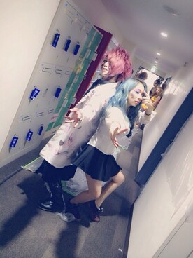 「Dr. Martens（ドクターマーチン）のアイテム（Boots、ブラック系）」を使った、まさん（メンズ・167cm）の秋コーディネート