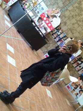 「HARE（ハレ）のアイテム（Overcoat、ブラック系）」を使った、まさん（メンズ・167cm）の冬コーディネート