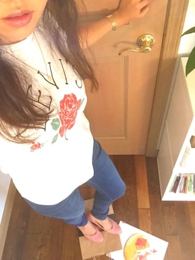 Mariko Sさん（レディース・155cm）の秋コーディネート