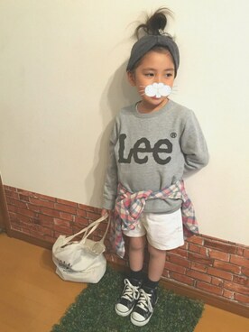 mimamoさん（キッズ・110cm）の春コーディネート