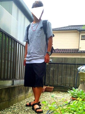 ひかにんじんさん（メンズ・168cm）の夏コーディネート