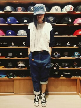 「BSX（ビーエスエックス）のアイテム」を使った、MaCさん（レディース・160cm）の秋コーディネート