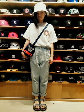 「DISSIZIT!（ディスイズイット）のアイテム」を使った、MaCさん（レディース・160cm）の秋コーディネート