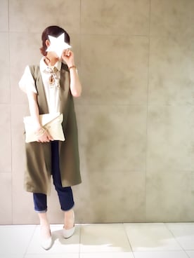 「RETRO GIRL（レトロガール）のアイテム（財布/小物）」を使った、Ⓜ︎ｉｓａ☺︎さん（レディース・161cm）の春コーディネート