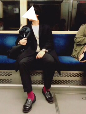 「kiruna（キルナ）のアイテム」を使った、yuaさん（メンズ・168cm）の秋コーディネート