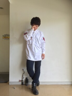 ぷーりょ。[美容学生]さんのコーディネート