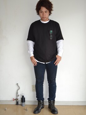 ぷーりょ。[美容学生]さんのコーディネート