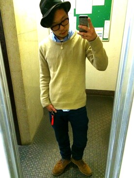 UENO YU→TAさん（メンズ・174cm）の春コーディネート