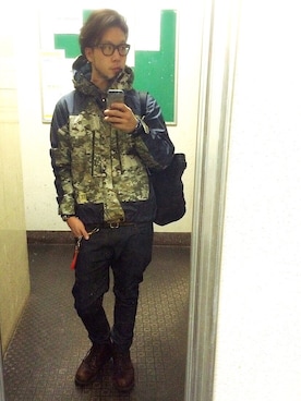 UENO YU→TAさん(メンズ・174cm)の春コーディネート