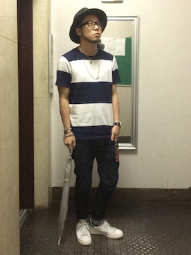 UENO YU→TAさん（メンズ・174cm）の夏コーディネート