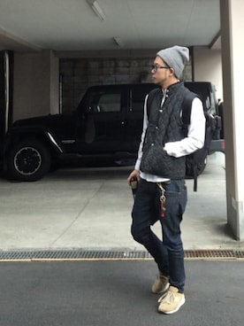 UENO YU→TAさん（メンズ・174cm）の秋コーディネート