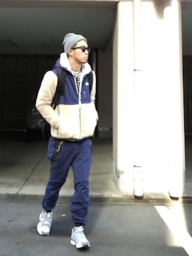 UENO YU→TAさん(メンズ・174cm)の冬コーディネート