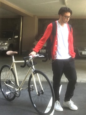 UENO YU→TAさん（メンズ・174cm）の春コーディネート