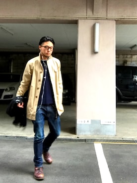 UENO YU→TAさん(メンズ・174cm)の秋コーディネート
