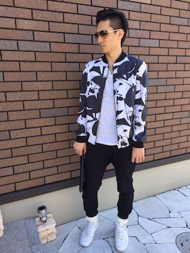 「TATRAS（タトラス）のアイテム（パンツ）」を使った、Syoujiさん（メンズ・171cm）の春コーディネート