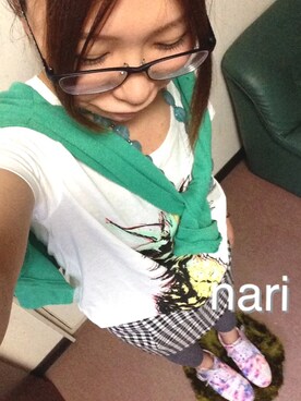 「STUDY（スタディー）のアイテム」を使った、nari217さん（レディース・150cm）の夏コーディネート