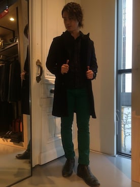 ヤマモトさん(メンズ・173cm)の冬コーディネート