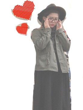 えなえなさんのコーディネート