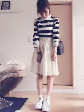 mさん（レディース・155cm）の秋コーディネート