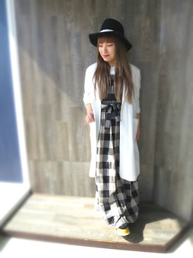 「ARCHI（アーキ）のアイテム」を使った、cozueさん（レディース・149cm）の春コーディネート