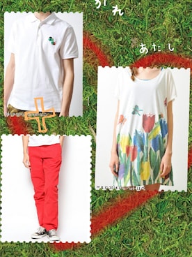 u-kaさん（レディース・157cm）の春コーディネート