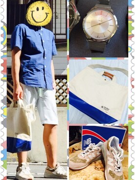 yuki*さん（メンズ・178cm）の夏コーディネート