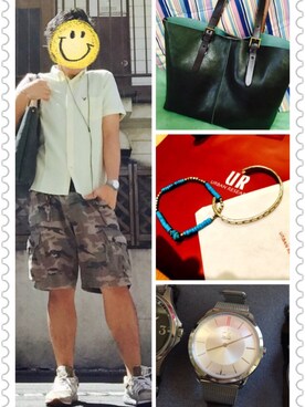 yuki*さん（メンズ・178cm）の夏コーディネート