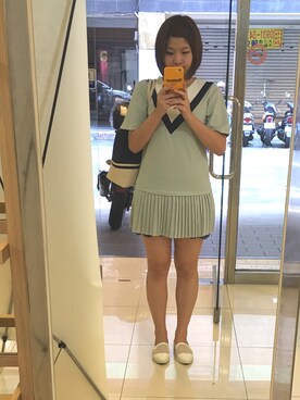 「7月WEAR夏のサンダル祭り」｜「アイテム（ワンピース/ドレス）」を使った、らら♡楽々♡Lauraさん（レディース・165cm）の夏コーディネート