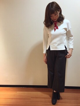 Keikoさんの「サイドゴアショートブーツ」を使ったコーディネート