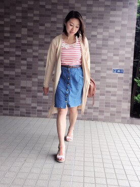 calbeeさん（レディース・158cm）の夏コーディネート