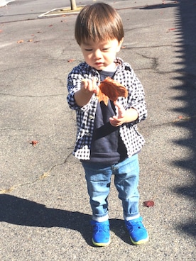 うくれれさん(キッズ・90cm)の秋コーディネート