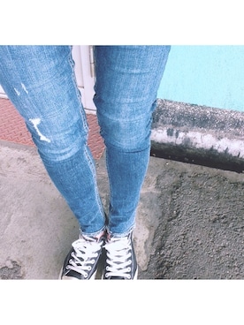 古家亜季さん（レディース・164cm）の夏コーディネート