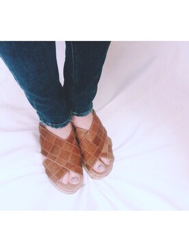 古家亜季さん（レディース・164cm）の夏コーディネート