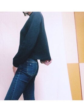 古家亜季さん（レディース・164cm）の秋コーディネート