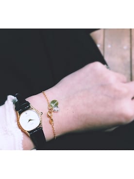 「MARCO（マルコ）のアイテム」を使った、古家亜季さん（レディース・164cm）の冬コーディネート