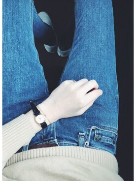 古家亜季さん（レディース・164cm）の冬コーディネート