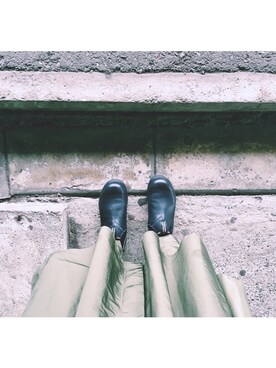 古家亜季さん（レディース・164cm）の冬コーディネート