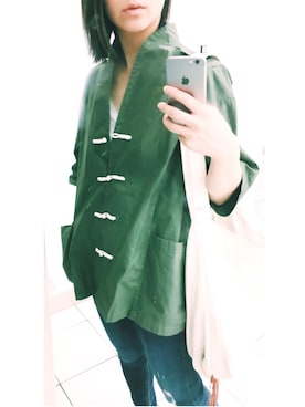 古家亜季さん（レディース・164cm）の春コーディネート