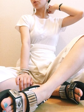 古家亜季さん（レディース・164cm）の夏コーディネート