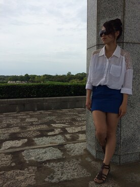 「プール」｜ゆりさん（レディース・151cm・10代）の秋コーディネート