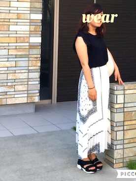 「je（ジェイイー）のアイテム」を使った、 korin...さん（レディース・154cm）の夏コーディネート