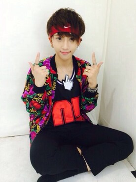 「JOYRICH」｜「アイテム（ブルゾン）」を使った、いーちゃんさん（メンズ・172cm）の春コーディネート
