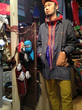 すずき ともたかさん(メンズ・182cm)の春コーディネート