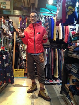 すずき ともたかさん（メンズ・183cm）の秋コーディネート