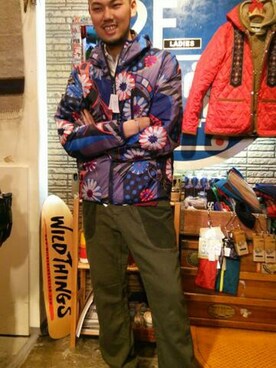 すずき ともたかさん（メンズ・183cm）の冬コーディネート